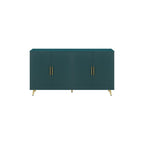 TV Stand with Antique Handles Storage and Adjustable Shelves