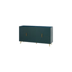 TV Stand with Antique Handles Storage and Adjustable Shelves