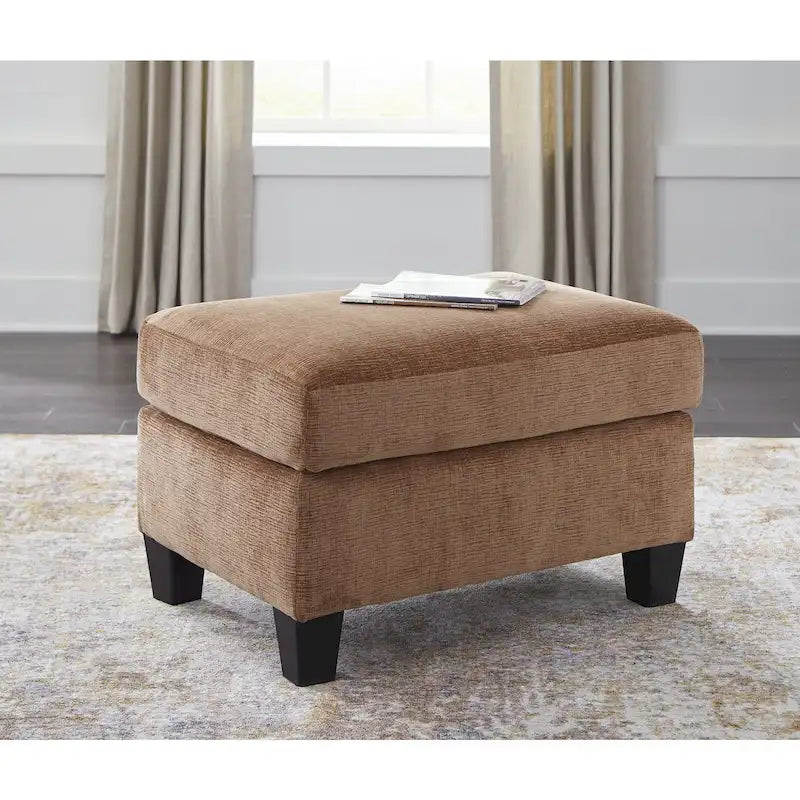Urban Mid-Century Upholstered Ottoman