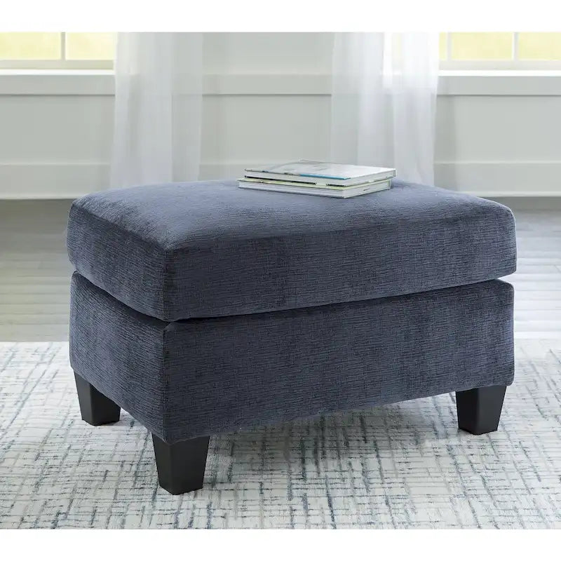 Urban Mid-Century Upholstered Ottoman