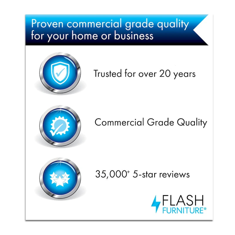 Round Bi-Fold Plastic Folding Table with Carrying Handle