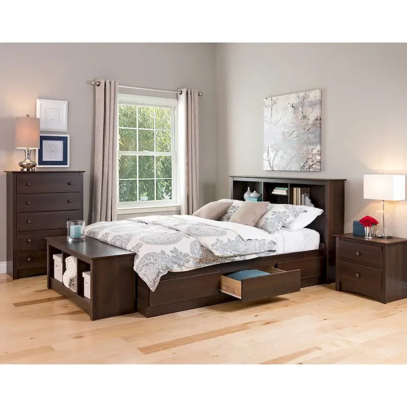 Full/Queen Bookcase Headboard