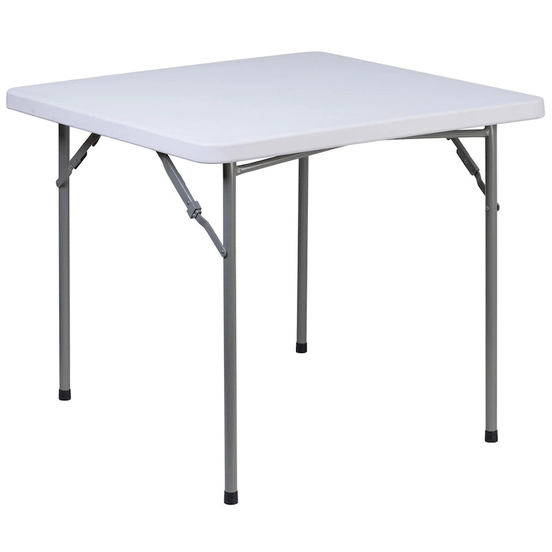 Square Plastic Folding Table Commercial Grade Card Table
