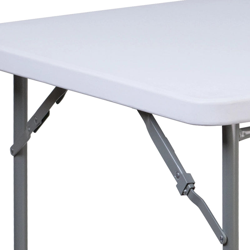 Square Plastic Folding Table Commercial Grade Card Table
