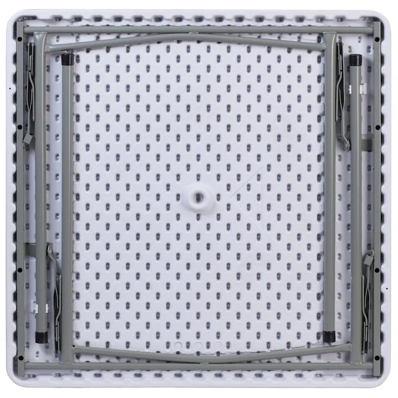 Square Plastic Folding Table Commercial Grade Card Table