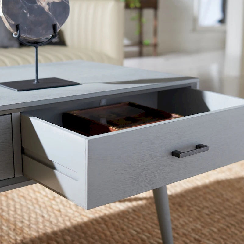 Mid-Century Two-Drawer Coffee Table