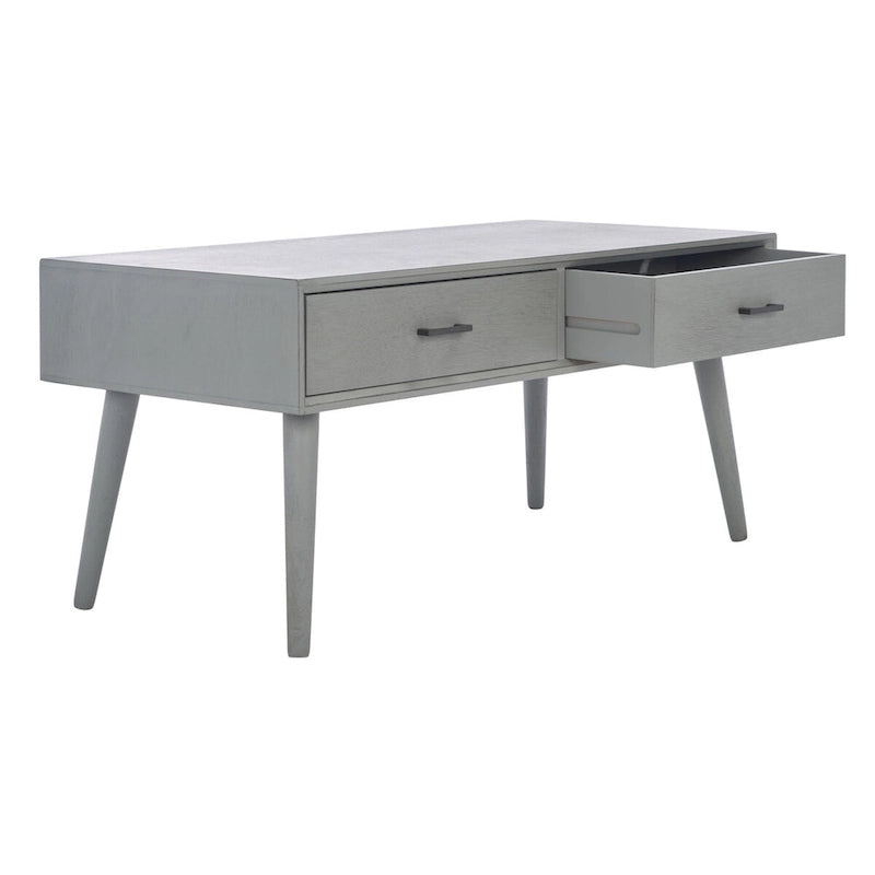 Mid-Century Two-Drawer Coffee Table