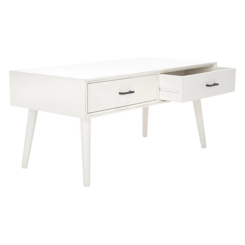 Mid-Century Two-Drawer Coffee Table