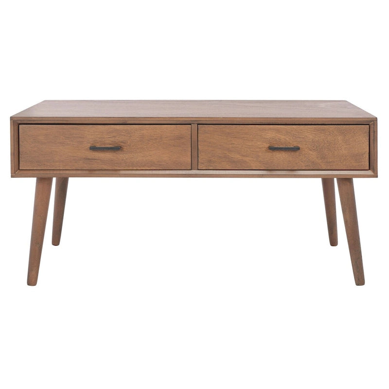 Mid-Century Two-Drawer Coffee Table
