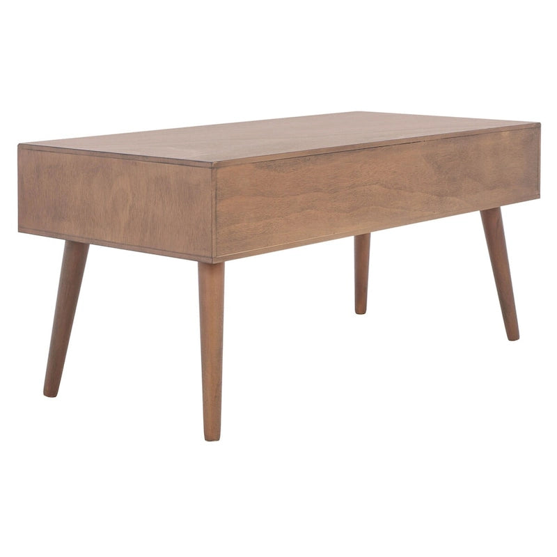Mid-Century Two-Drawer Coffee Table