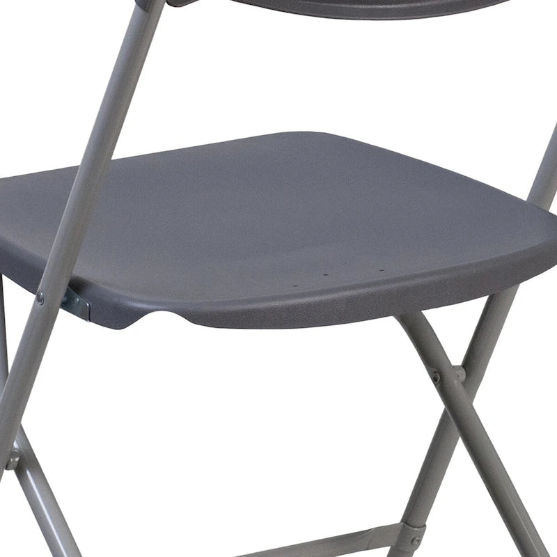 Plastic Fan Back Folding Chair 650 lb Capacity