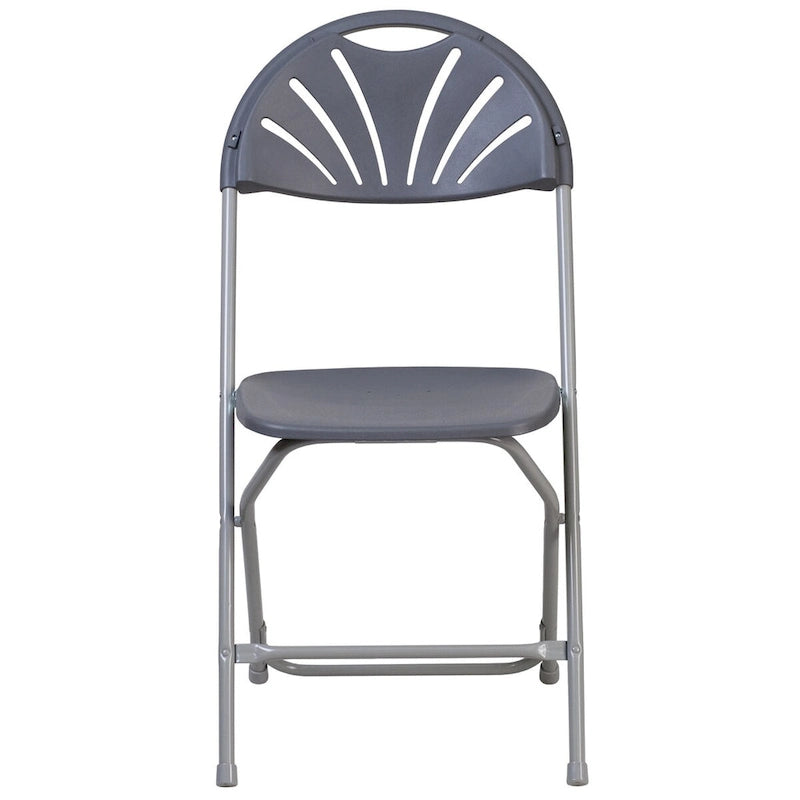 Plastic Fan Back Folding Chair 650 lb Capacity