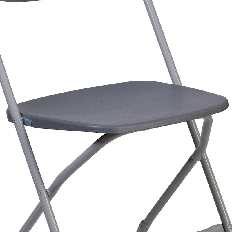 Plastic Fan Back Folding Chair 650 lb Capacity