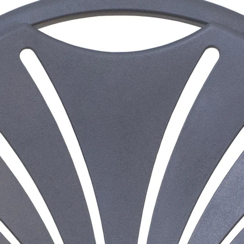 Plastic Fan Back Folding Chair 650 lb Capacity