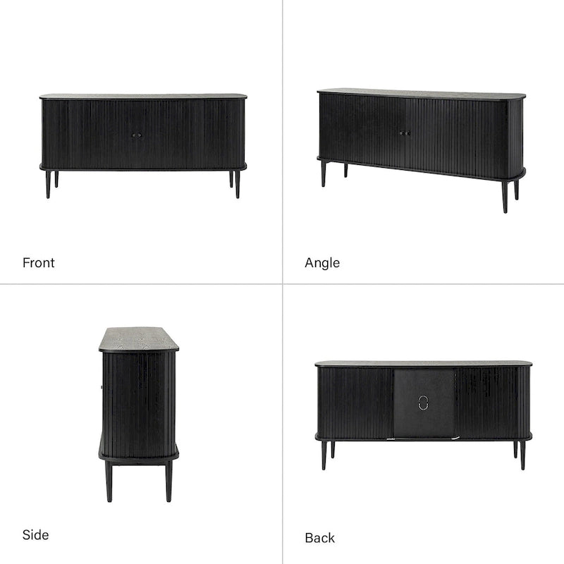 Sideboard with Sliding Door and Adjustable Shelf