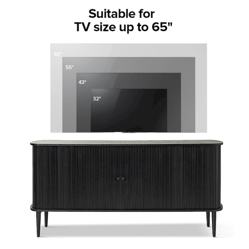 Sideboard with Sliding Door and Adjustable Shelf