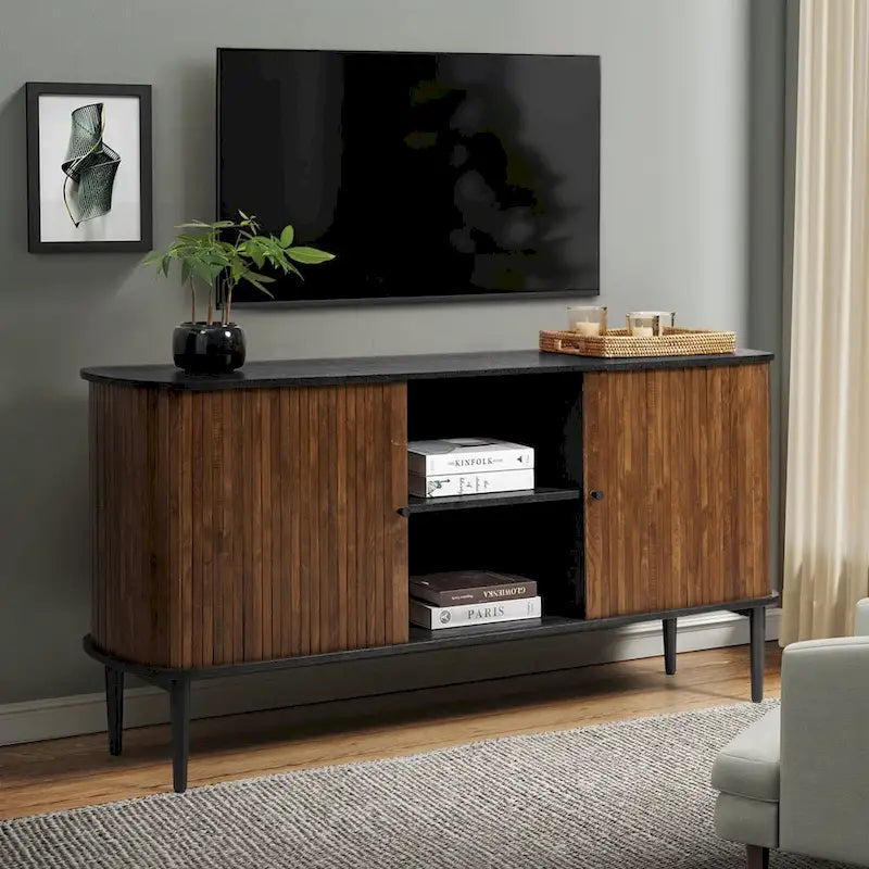 Sideboard with Sliding Door and Adjustable Shelf