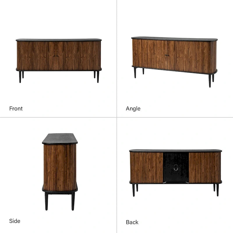 Sideboard with Sliding Door and Adjustable Shelf