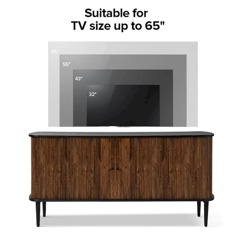 Sideboard with Sliding Door and Adjustable Shelf